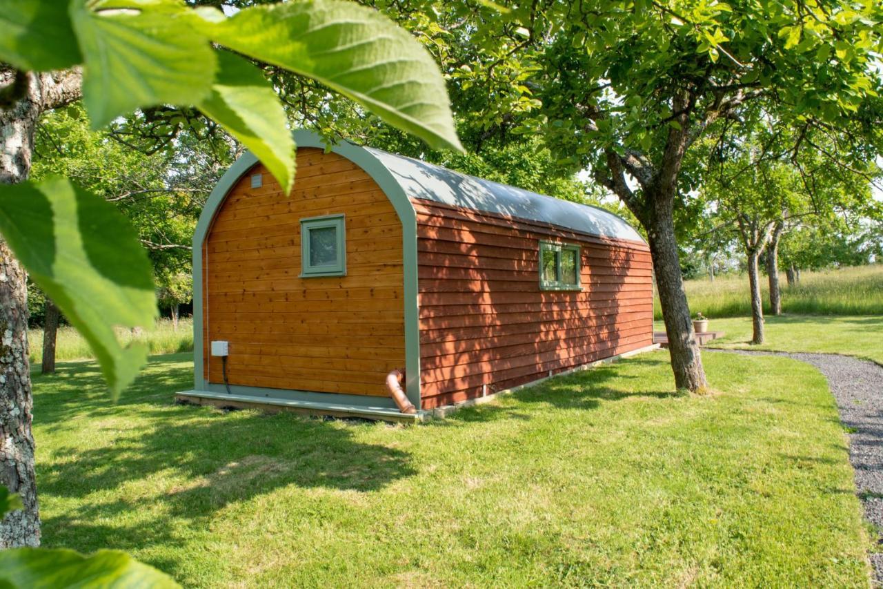 גלסטונברי Orchard Farm Luxury Glamping And Campsite מראה חיצוני תמונה