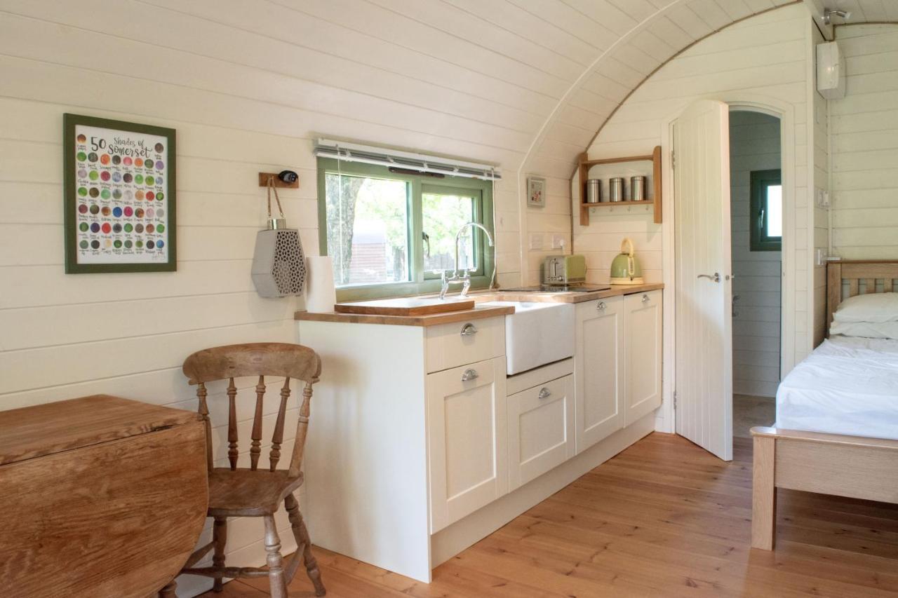 גלסטונברי Orchard Farm Luxury Glamping And Campsite מראה חיצוני תמונה