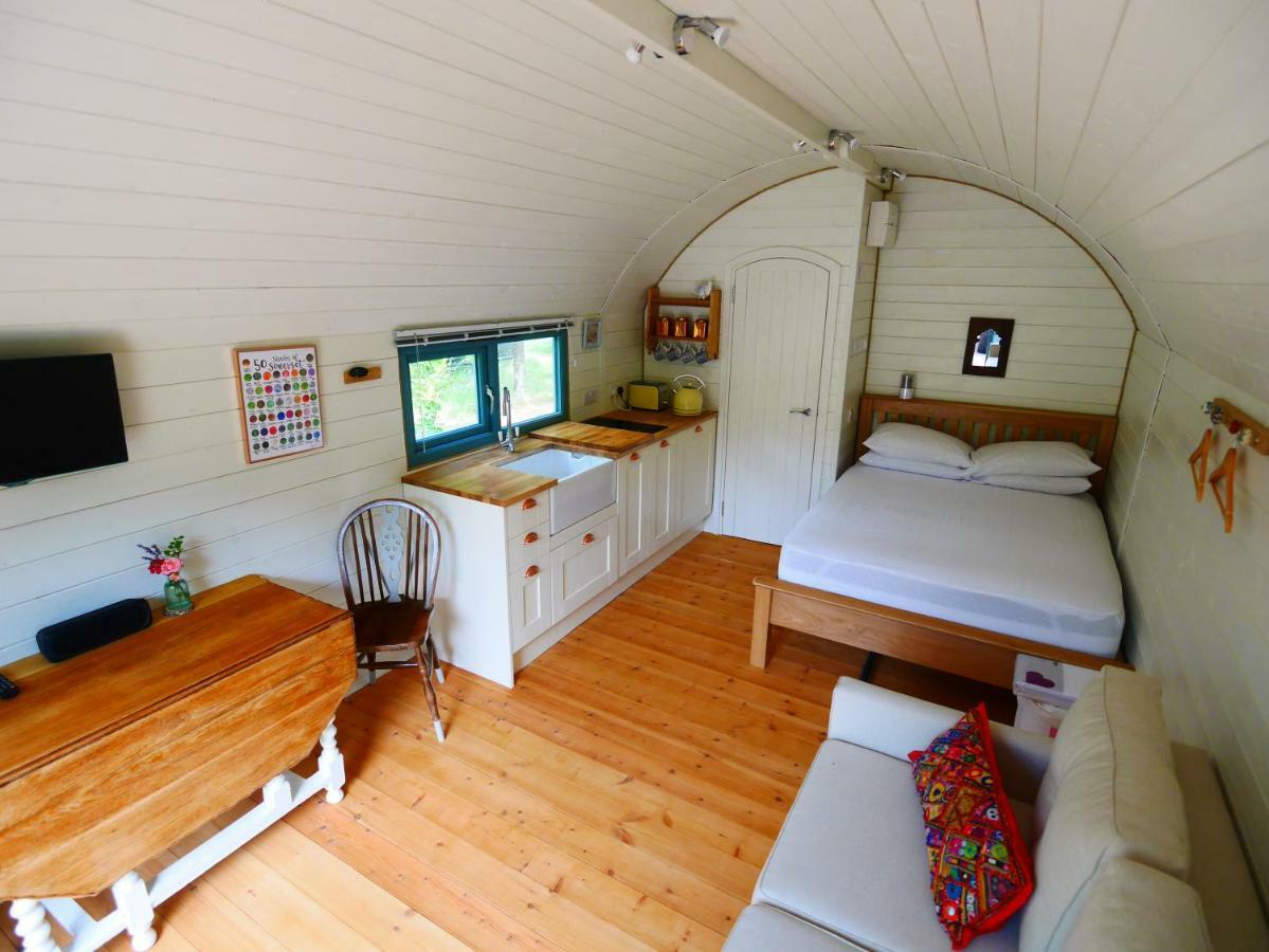 גלסטונברי Orchard Farm Luxury Glamping And Campsite מראה חיצוני תמונה
